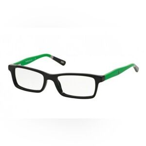 Polo Ralph Lauren Black and Green Kids Eyeglasses